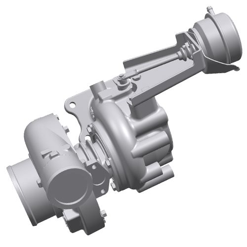 Perkins Turbo Assy Perkins 6073541