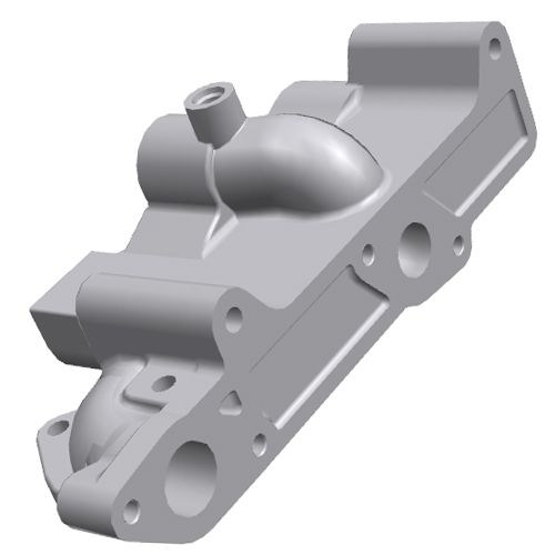 Perkins Oil Filter Head T402842
