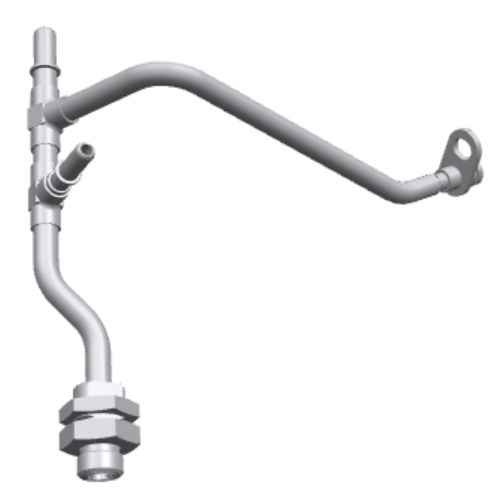 Perkins Pipe,Fuel T410887