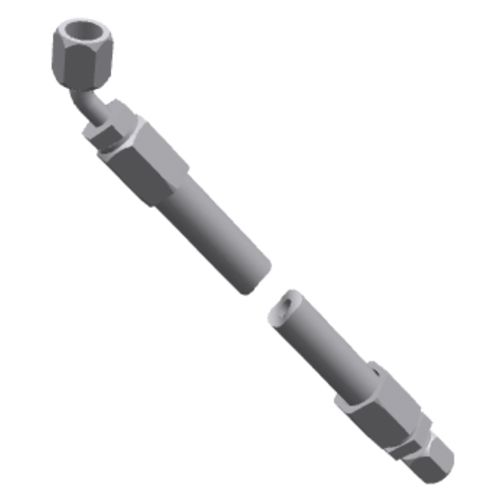 Perkins Fuel Hose T430125
