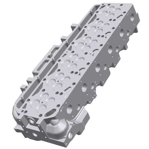 Perkins Cylinder Head T430472