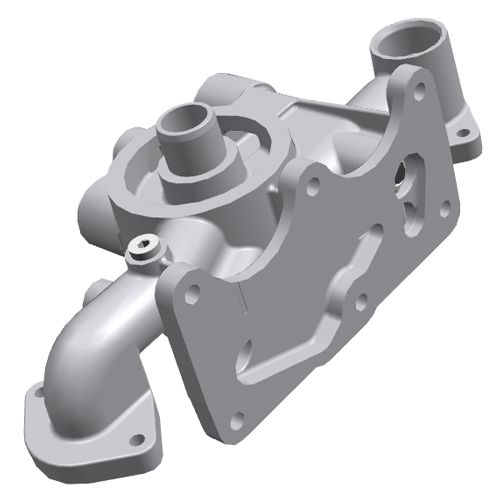 Perkins Oil Filter Head T431513