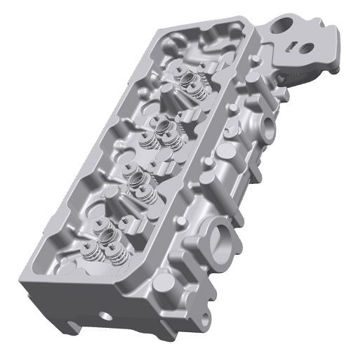 Perkins Cyl Head Assy T433542