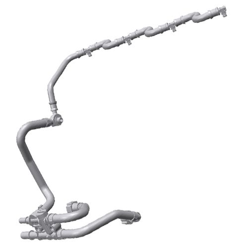 Perkins Pipe,Fuel T433762