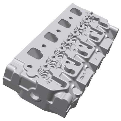 Perkins Cylinder Head T434554
