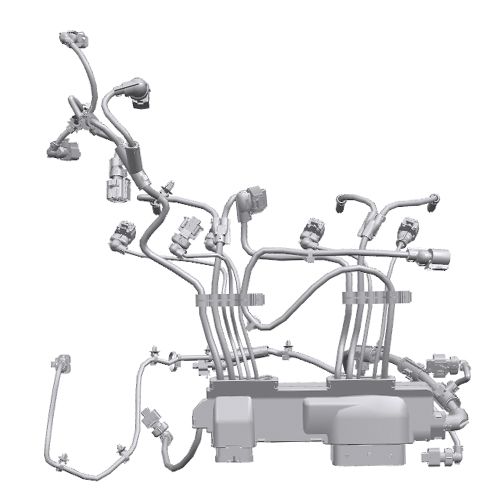 Perkins Harness T435854