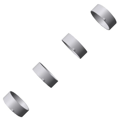 Perkins Big End Bearing Kit U/S 0.50 T437211